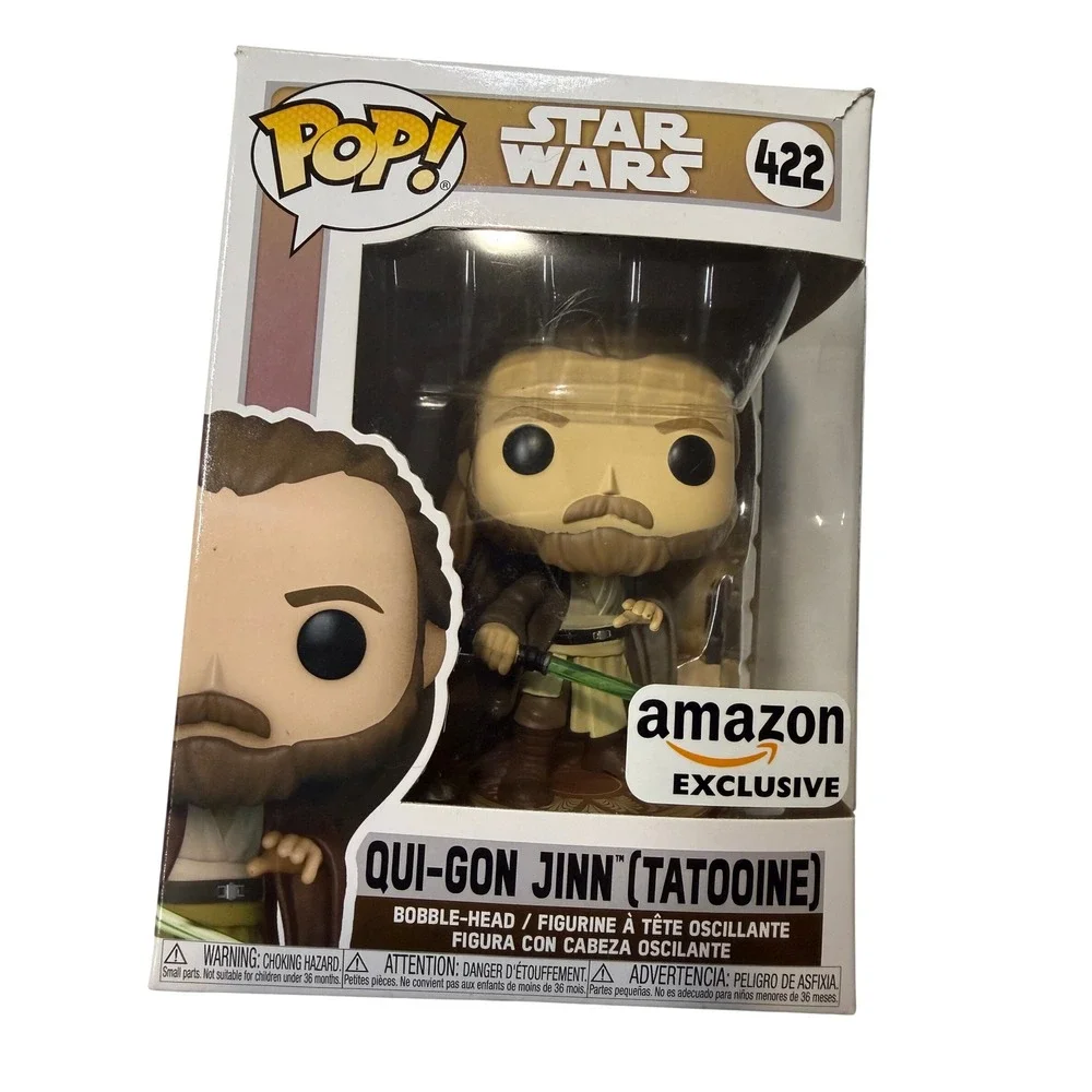 Funko Pop Star Wars Qui-Gon Jinn Tatooine 422